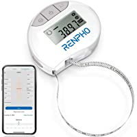 Cinta Métrica Inteligente con Aplicación: Cintas Métricas Bluetooth RENPHO para Medir el Cuerpo- Fitness- Retractable…